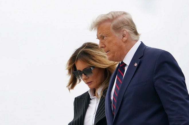 Ông Trump và Đệ nhất phu nhân Melania được xác định dương tính với Covid-19.