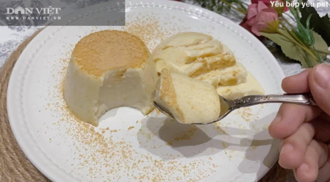 Lạ miệng với món bánh pudding đậu nành ngọt mát, dễ làm - 1