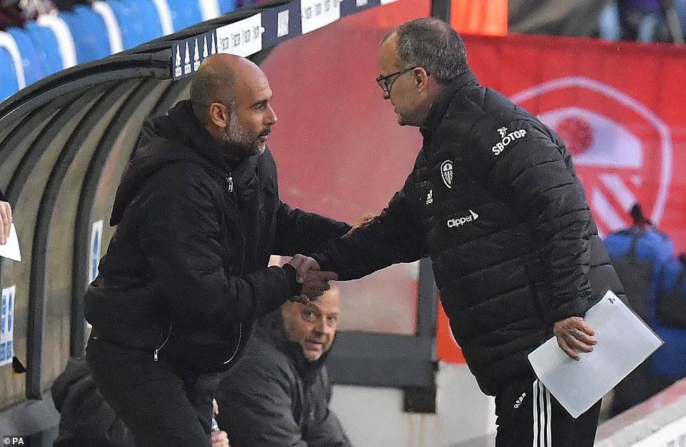 HLV Pep Guardiola không thắng được ông thầy cũ Marcelo Bielsa&nbsp;