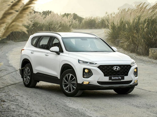 Giá xe Hyundai SantaFe lăn bánh tháng 10/2020