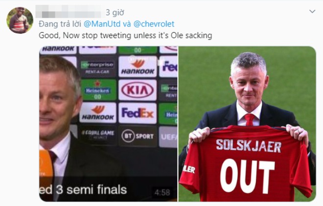 Fan MU kêu gọi ban lãnh đạo sa thải Solskjaer