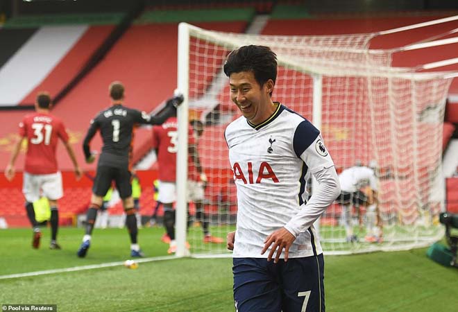 Son Heung Min chói sáng, nhấn chìm MU