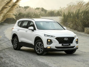 Tin tức ô tô - Giá xe Hyundai SantaFe lăn bánh tháng 10/2020