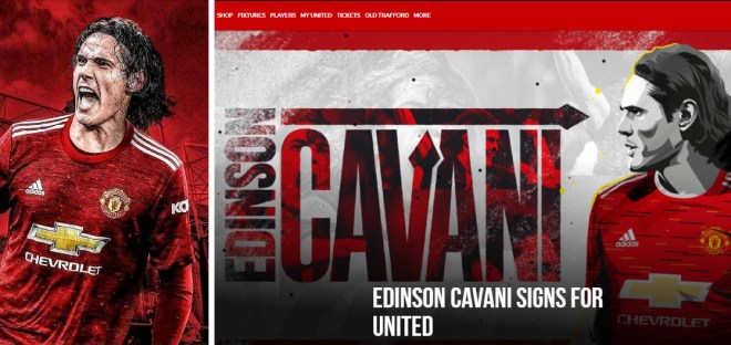Cavani gia nhập MU, trở thành chủ nhân của áo số 7 huyền thoại?