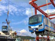 Tin tức trong ngày - Cận cảnh: Toa tàu metro số 1 đã đến TP.HCM