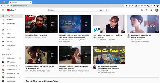 Tắt tab (thẻ) YouTube đang mở và bật lại.