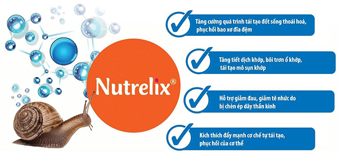 Tác dụng của hoạt chất Nutrelix PT trong việc hỗ trợ điều trị các bệnh lý xương khớp