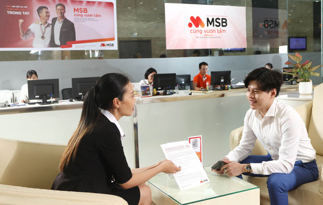 MSB trở thành ngân hàng đầu tiên báo vượt kế hoạch lợi nhuận cả năm 2020 trước tới 3 tháng – Ảnh MSB