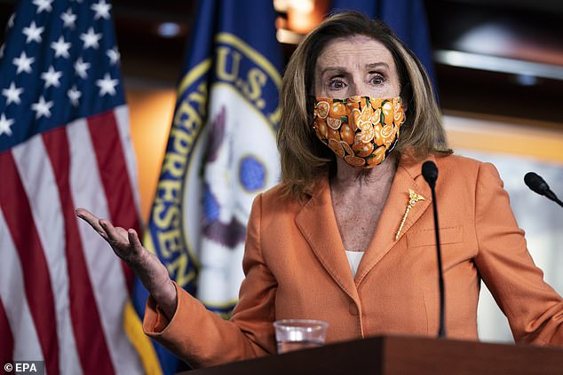 Chủ tịch Hạ viện Mỹ Nancy Pelosi.