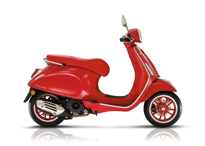 Ngắm Vespa Primavera RED đẹp nồng nàn, giá 109,36 triệu đồng - 4