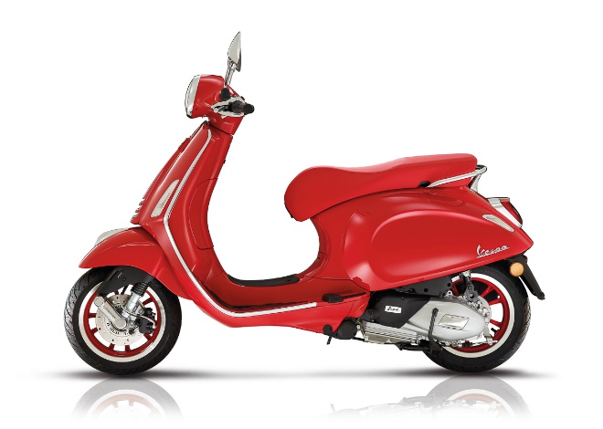 Ngắm Vespa Primavera RED đẹp nồng nàn, giá 109,36 triệu đồng - 5