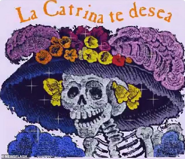 Đầu lâu Catrina là biểu tượng không chính thức của lễ hội quan trọng hàng năm ở Mexico.