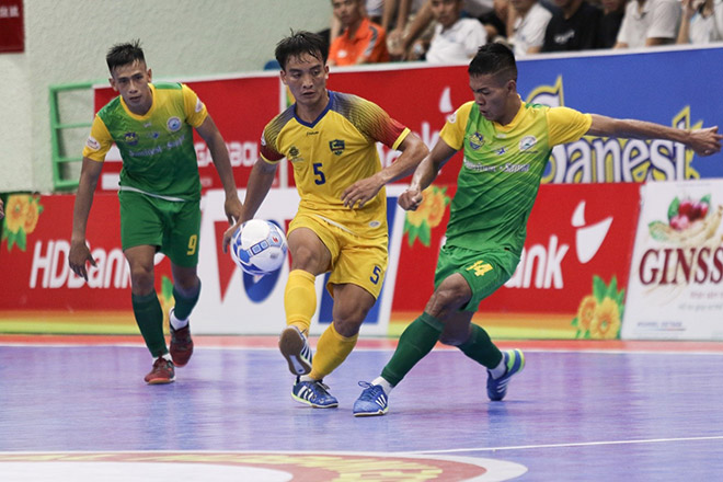 Sanvinest Sanna Khánh Hòa&nbsp; thắng 3-1&nbsp; trước Quảng Nam
