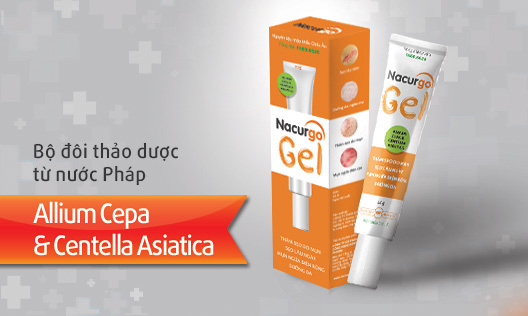 Nacurgo Gel – Thành tựu giúp giảm hiệu quả tình trạng mụn, vết thâm, sẹo rỗ