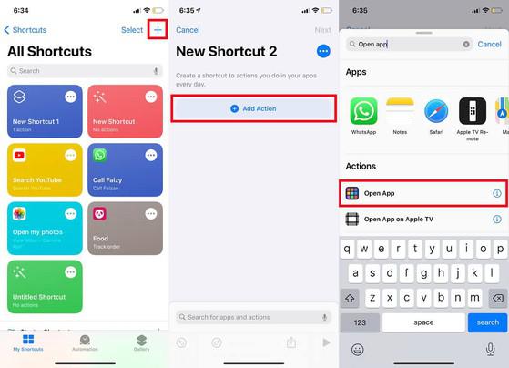 Thay đổi biểu tượng ứng dụng trên iPhone bằng phần mềm Shortcuts (phím tắt).