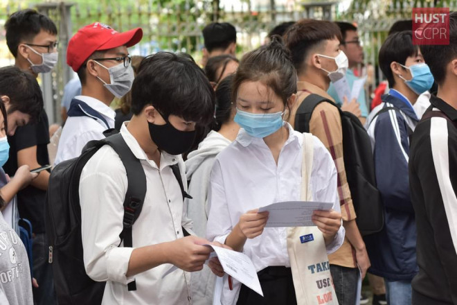 Trường ĐH Bách khoa Hà Nội đã hoàn thành việc tuyển sinh ngay trong ngày 10-10 Ảnh: YẾN ANH