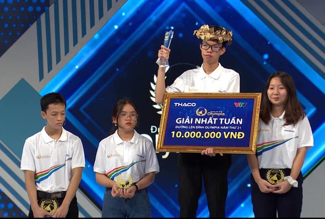 Nguyễn Anh Khôi giành chiến thắng tại cuộc thi tuần 3 tháng 1 quý 1. Ảnh: FBCT