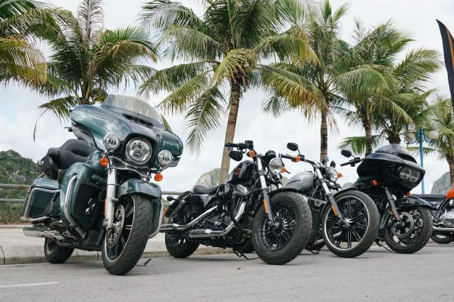 Dàn xe khủng của Harley-Davidson.