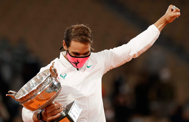 Nadal xuất sắc lập kỳ tích 13 lần vô địch Roland Garros