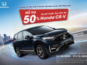 Ô tô - Hỗ trợ 50% lệ phí trước bạ còn lại cho khách hàng mua xe Honda CR-V