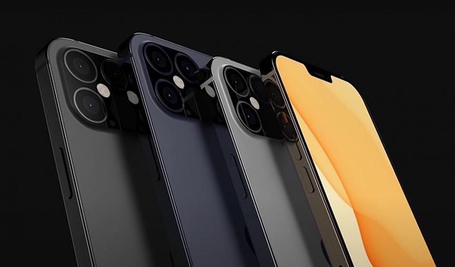 Ảnh concept iPhone 12.