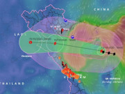 Tin tức trong ngày - Quỹ đạo bão số 7 diễn biến khó lường do tương tác với không khí lạnh