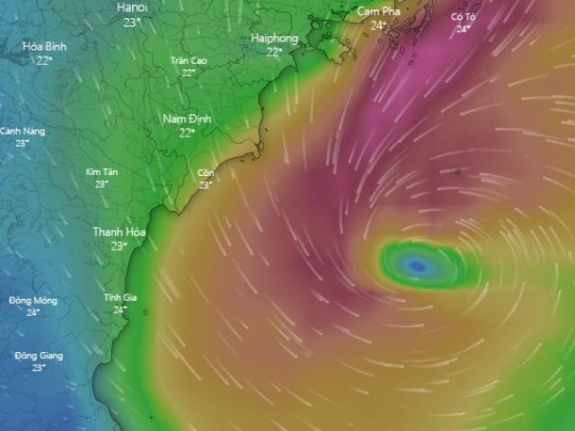 Thông tin mới nhất về bão số 7 sắp đổ bộ các tỉnh Thái Bình – Nghệ An