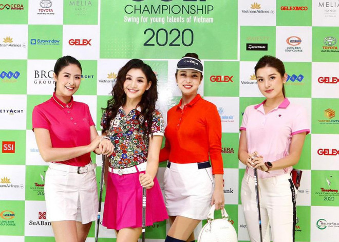 Nhiều hoa hậu, á hậu, người đẹp sẽ tranh tài tại giải Tiền Phong Golf Championship 2020