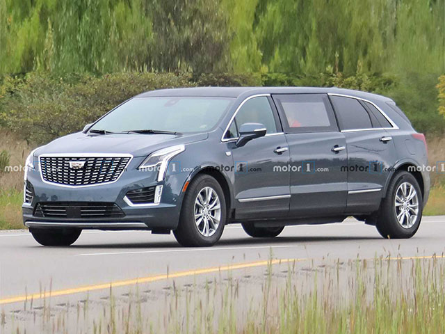Cadillac đang phát triển biến thể "xe tang" XT5 Limo