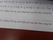 Giáo dục - du học - Đề kiểm tra cực “độc” của thầy giáo dạy Toán: Teen muốn được điểm cao thì phải... cười!