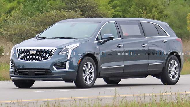 Cadillac đang phát triển biến thể &#34;xe tang&#34; XT5 Limo - 1