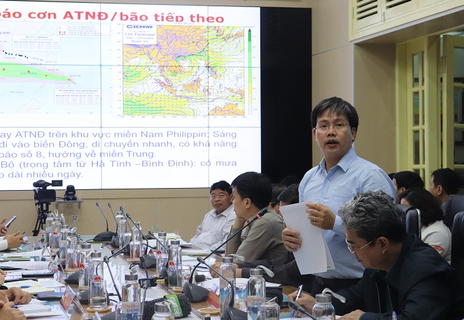 Ông Mai Văn Khiêm - Giám đốc Trung tâm Dự báo khí tượng thủy văn Quốc gia.