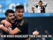 Bóng đá - Ronaldo &quot;gặp hạn&quot;, Juventus trông cậy Dybala - Morata: Ngóng video nhanh nhất ở ketquaxoxo.com