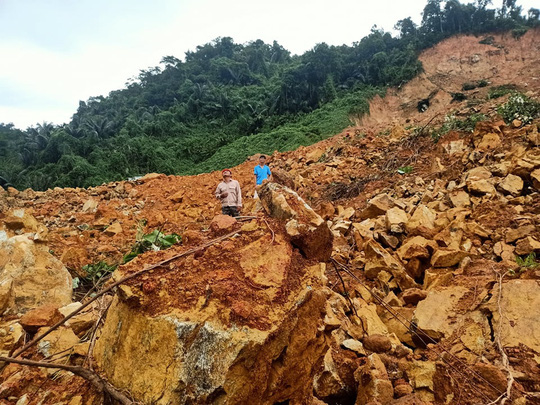 Sạt lở Thủy Điện Rào Trăng 3