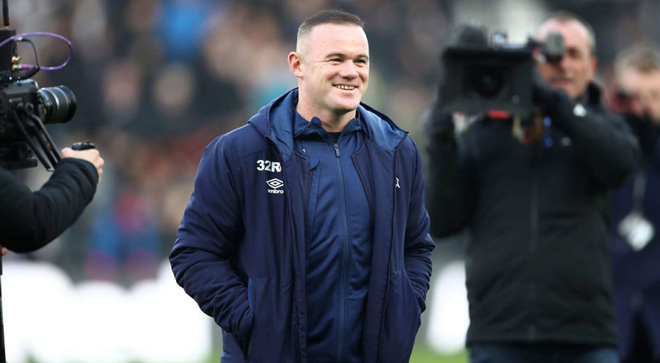 Wayne Rooney sắp trở thành HLV trưởng của Derby County
