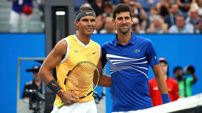 Djokovic (phải) vẫn ôm mộng báo thù Nadal