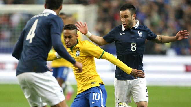 Valbuena chê Neymar còn kém quá xa Pele và Ronaldo "béo" về đẳng cấp trong những trận cầu lớn