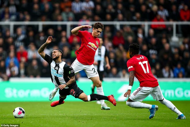 MU đã thua 2 trong 3 lần gần nhất làm khách của Newcastle ở sân St. James' Park tại giải Ngoại hạng Anh