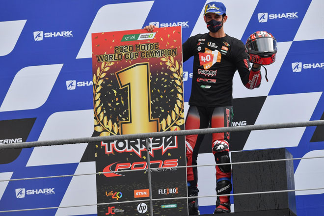 Jordi Torres là nhà vô địch thứ 2 của MotoE World Cup