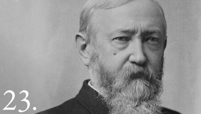 Tổng thống Benjamin Harrison. Ảnh: Nhà Trắng