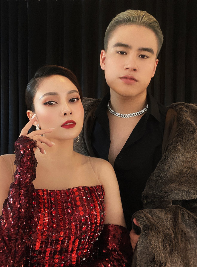 Cả hai kết hợp ăn ý trên sân khấu Rap Việt