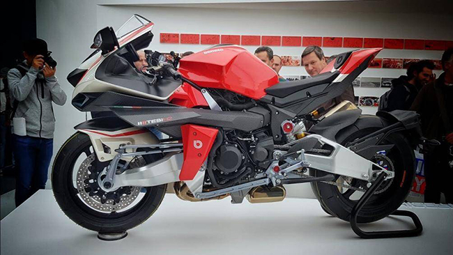 6. Bimota Tesi H2 2020 (vận tốc tối đa: 299 km/h)
