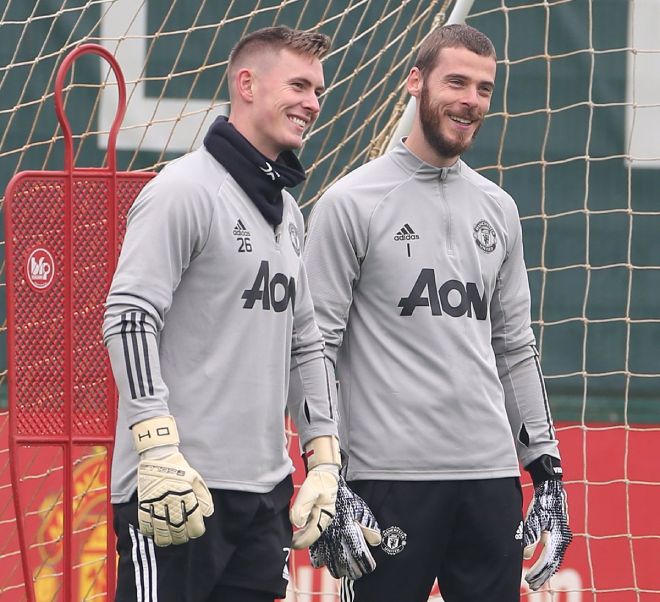 Dean Henderson và David De Gea