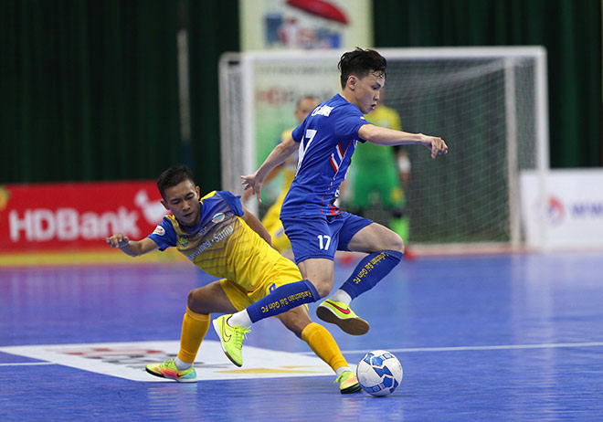 Sanvinest Sanna Khánh Hòa (S*S.KH) và Kardiachain Sài Gòn (K.SG) cống hiến cho khán giả một trận cầu bùng nổ