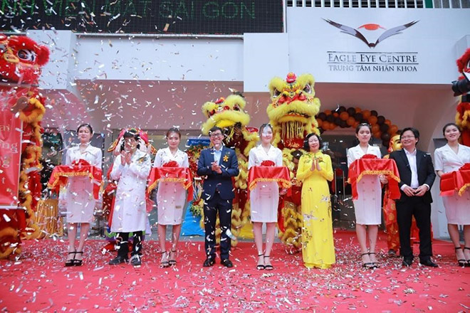 Lễ khai trương Trung tâm nhãn khoa Eagle Eye Centre Việt Nam tại Q.10, TP.HCM