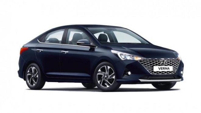Do là mẫu xe giá rẻ nên trang bị trên Hyundai Verna E chưa được hấp dẫn