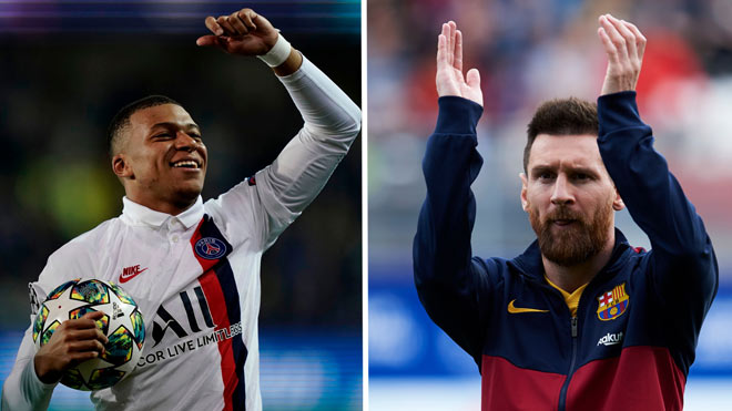 Mbappe đang có cơ hội không nhỏ để xô đổ một kỷ lục đáng nể của Messi ở Champions League