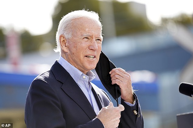 Ứng viên tranh cử tổng thống Mỹ Joe Biden.