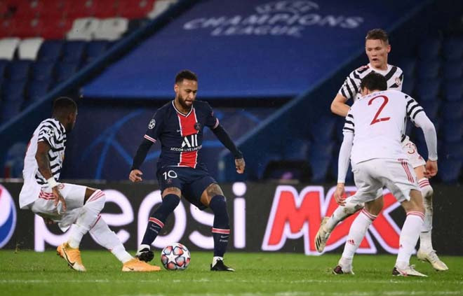 PSG thất thủ trước MU khi Neymar "tịt ngòi" ngay trận ra quân tại Champions League mùa này