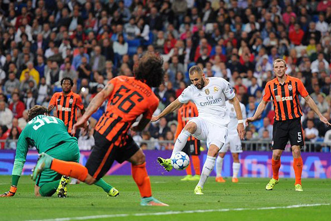 Real Madrid từng thắng cả 2 lần đối đầu với Shakhtar Donetsk